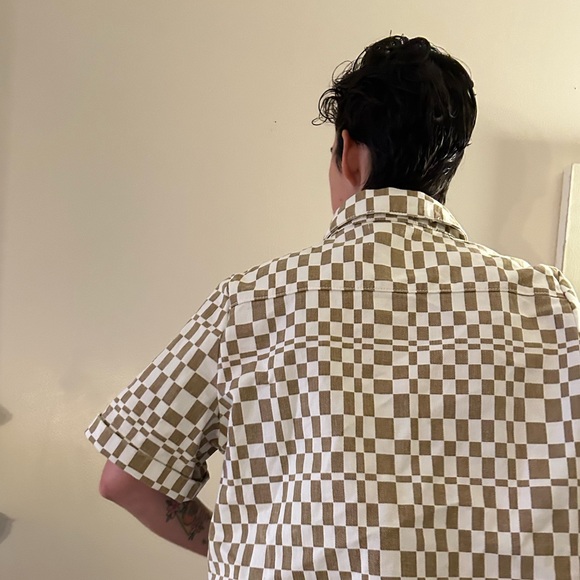 Twik Checkered Denim Jacket - Picture 2 of 4